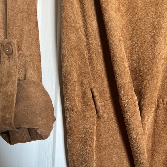 MSSP XS Camel Color Midid Dress - Picture 3 of 4